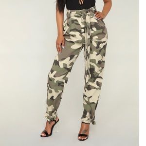 Fashion Nova I Don’t Need A Hero Cargo Pants